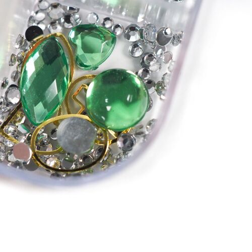 Rhinestone set - 28 - Green 125170644