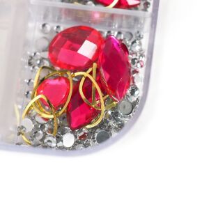 Rhinestone set - 29 - Rose 125170645 - Cyrkonie do zdobienia paznokci