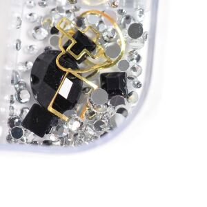 Rhinestone set - 30 - Black 125170636 - Cyrkonie do zdobienia paznokci
