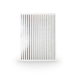 Nail stripe - Silver 125170702 - Nagelaufkleber