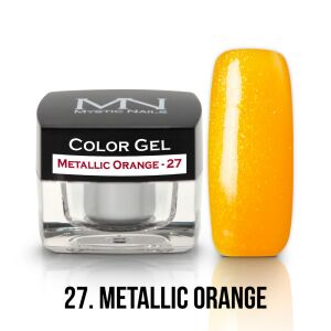 Color Gel - 27 - Metallic Orange - 4g 125170814 - Nageldesign
