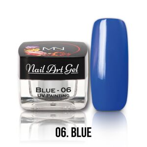 Painting Nail Art Gel - 06 - Blue (HEMA-free) - 4g 125171017 - Дизайн на ноктите