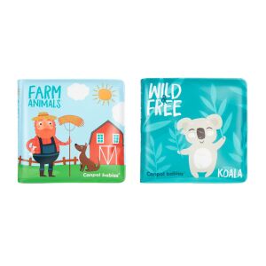 Canpol Babies Puha Sípolós Könyv - Állatok - Fürdőjáték