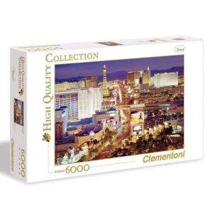 Clementoni Las Vegas Kirakó - 6000 darab 143192232 - Clementoni Puzzle