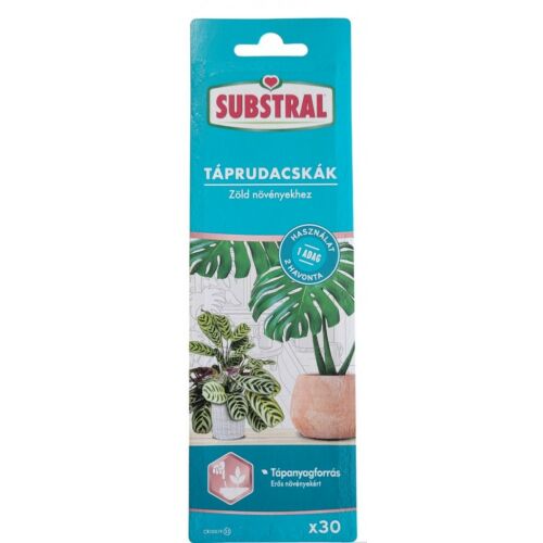 Substral Zöld Növény Tápoldat Rudacska - 30 db 125173032