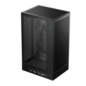 DeepCool CH270 DIGITAL Fekete Mini-ITX/Micro-ATX Számítógépház - DeepCool