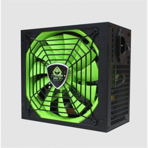Keep Out 1000W Modulares Gaming-Netzteil mit 14cm grünem Lüfter
