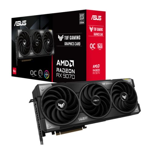Asus Video Card - AMD TUF-RX9070XT-O16G-GAMING (16384MB, GDDR6, 256bit, HDMI, 3xDP) 125188627