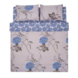 Bettwäsche, Doppelbett, 100 % BBC, 132 TC, FLO 125190238 - Bettwäsche