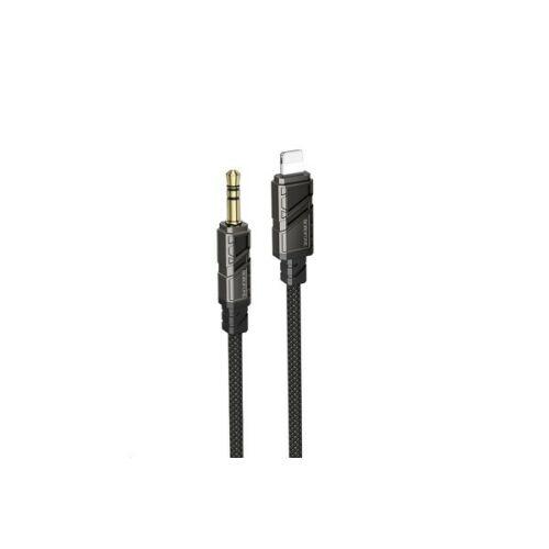 BOROFONE BL22 DIGNITY DIGITAL AUX (LIGHTNING/JACK) KABEL 1 METER SCHWARZ 125190786