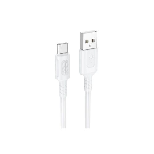 BOROFONE BX111 FELIZ USB TYPE-C KÁBEL 3A 1 MÉTER FEHÉR