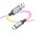 HOCO U112 SHINE PD ILUMINARE CABLU USB TIP-C 3A 1 METRI GRI 125190865