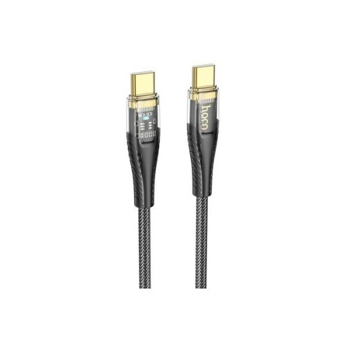 HOCO U121 GOLD CABLU USB TIP-C / TIP-C 60W 1,2 METRI NEGRU 125190867