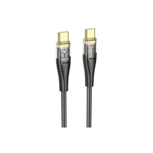 HOCO U121 GOLD USB TYPE-C / TYPE-C KABEL 60W 1,2 METER SCHWARZ 125190867 - Hoco