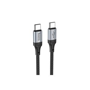 HOCO X102 USB-C auf USB-C Kabel, 60W, 1 Meter, schwarz - Hoco