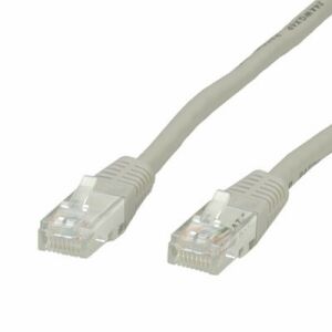 BC GOOBAY PATCHKABEL, RJ45, GEGOSSENE HÜLLE, CAT.5E, UTP, 0,5 M, GRAU 126260117 - Prc