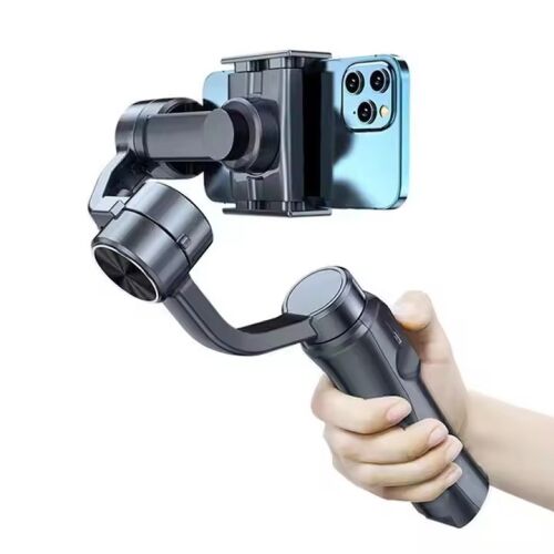 Kézi 3 tengelyes Gimbal Stabilizátor okostelefonhoz Bluetooth és arckövetéssel