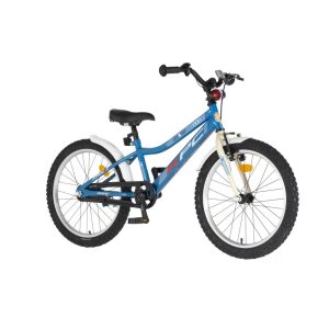 KPC FluoBike Police szirénás VILÁGÍTÓS 20 kék fluoreszkáló gyermek kerékpár