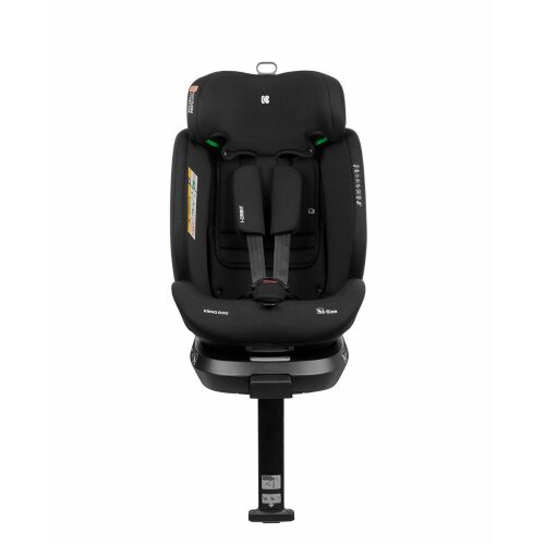 Kikkaboo i-Orbit 360 car seat, black, front view