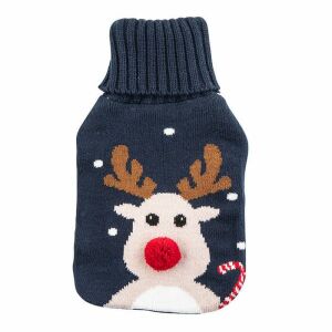 Karácsonyi kézmelegítő rénszarvas mintával, 1 literes - Rehabilitációs segédeszköz