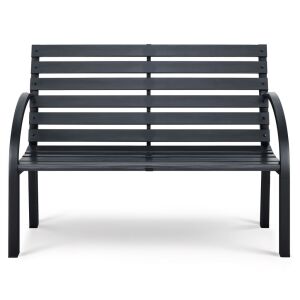 Sofotel Luca kerti Pad, háttámlával 117,5 x 83 x 57 cm - Fekete