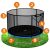 Neo-Sport 6ft/183cm Trampolin Teilediagramm