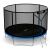 Neo-Sport 183cm blaues Trampolin mit Sicherheitsnetz und Leiter