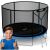 Neo-Sport Outdoor-Trampolin mit Leiter 183cm, 50kg - Blau 125225701
