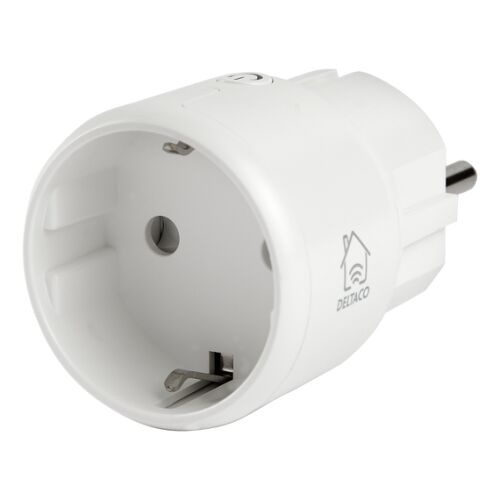 Deltaco SMART HOME SH-P01M-3P okos aljzat, fehér, 3 db-os csomag