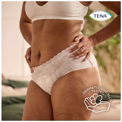 Tena Silhouette Plus női Inkontinencia-fehérnemű alacsony derékrésszel - M 12db #fehér