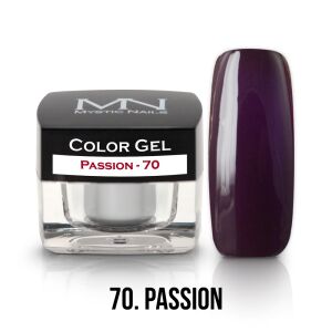 Color Gel - 70 - Passion (HEMA-free) - 4g 125228440 - Umelý gél na nechty