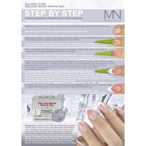 Classic Deluxe Snow White Gel - 15g 125228486 - Дизайн на ноктите