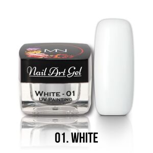 Painting Nail Art Gel - 01 - White (HEMA-free) - 4g 125228555 - Nagelpflege