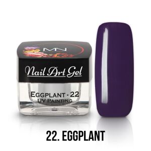 Painting Nail Art Gel - 22 - Eggplant (HEMA-free) - 4g 125228570 - Nageldesign