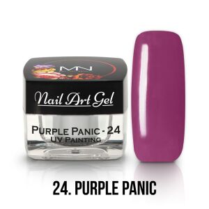 Festő Színes Zselé - 24 - Purple Panic (HEMA-free) - 4g 125228572 - Műköröm zselé