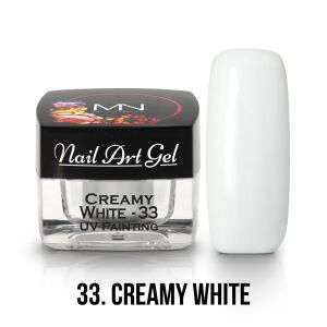 Painting Nail Art Gel - 33 - Creamy White (HEMA-free) - 4g 125228577 - Künstliches Nagelgel