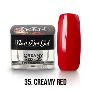 Painting Nail Art Gel - 35 - Creamy Red (HEMA-free) - 4g 125228579 - Nageldesign