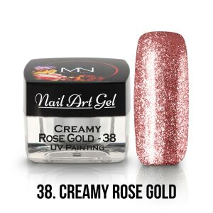 Nail Art Gel - 38 - Creamy Rose Gold - 4g 125228580 - Uroda i zdrowie
