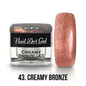 Painting Nail Art Gel - 43 - Creamy Bronze - 4g 125228583 - Uroda i zdrowie