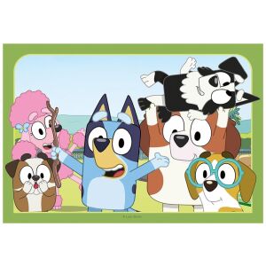 Puzzle 2x12 ks - Bluey