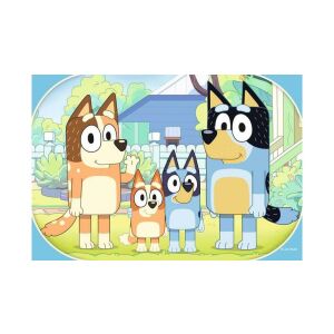 Dokončené Bluey 35-dielne puzzle s rodinou Bluey - Puzzle
