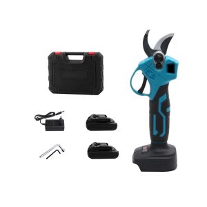 Kiyoshi akkumulátoros metszőolló készlet két akkumulátorral, töltővel és tokkal - Kerti olló és kés