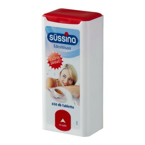 Süssina édesítőszer tabletta, 650 darab