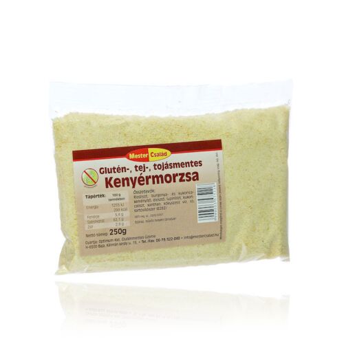 Mester Család gluténmentes kenyérmorzsa 250 g 125240883