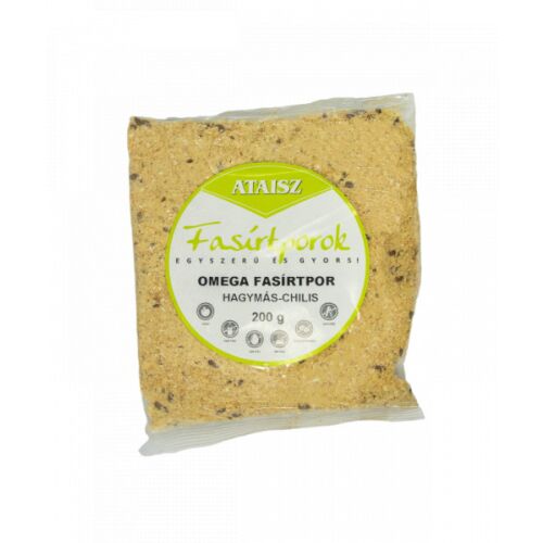 Ataisz omega fasírtpor hagymás-chilis 200 g 125241000