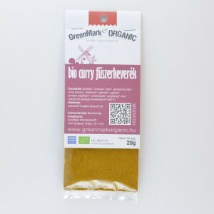 Greenmark bio curry fűszerkeverék 20 g 125241601 - Tartós élelmiszer