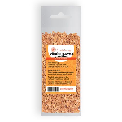 Lakshmy vöröshagyma granulátum 40 g 125241698