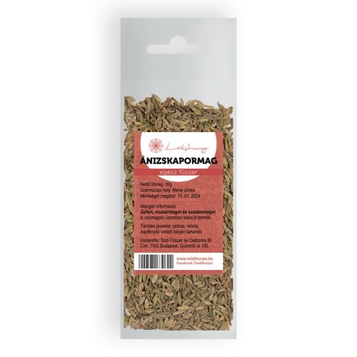 Lakshmy ánizskapormag egész 30 g 125241857