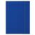 Rubber folder a4, cardboard 15mm, esselte economy dark blue 41302984