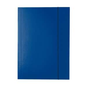 Esselte Economy A4 Blue Elastic Folder, 15mm Spine - Esselte